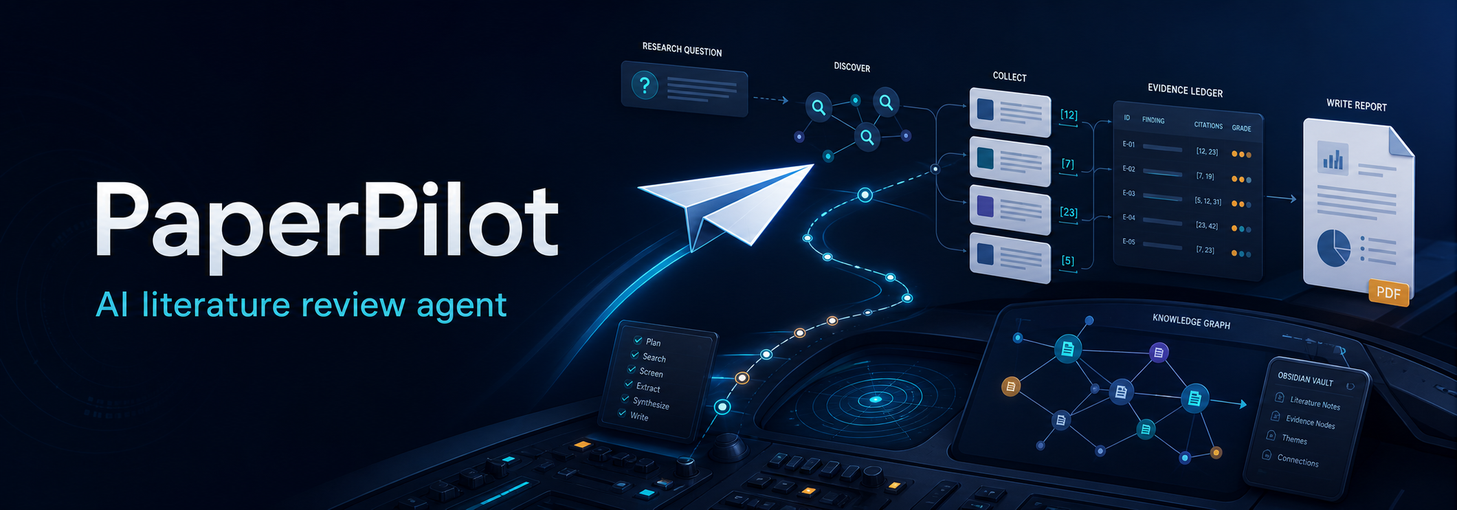 PaperPilot workflow preview